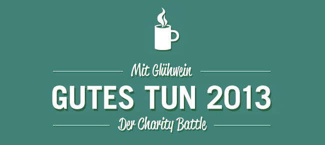 Mit Gühwein Gutes tun 2013
